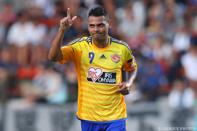 先制点を挙げ、3試合連続ゴールのウイルソン（仙台）【明治安田Ｊ１ 2nd 第6節 福岡vs仙台】