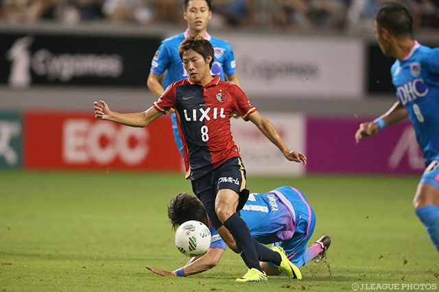 土居 聖真（鹿島）は決定的なシュートを放つも実らず【明治安田Ｊ１ 2nd 第6節 鳥栖vs鹿島】