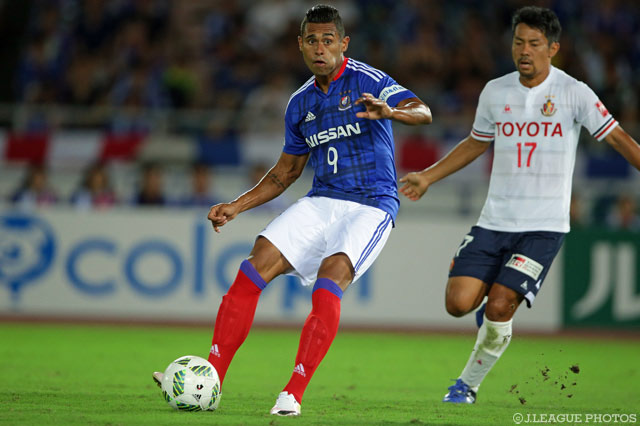 両チーム最多4本のシュートを放ったカイケ（横浜FM）【明治安田Ｊ１ 2nd 第6節 横浜FMvs名古屋】