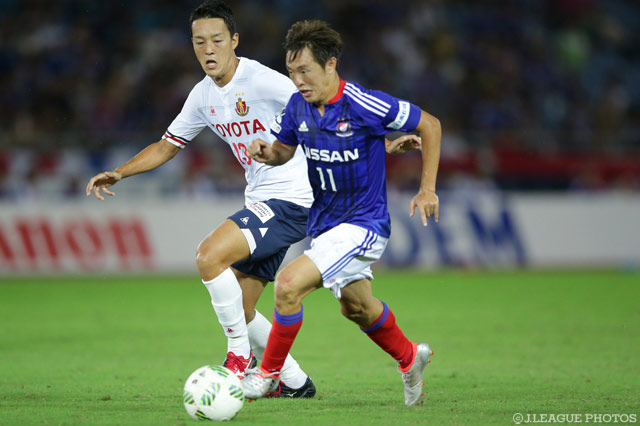 ドリブルでチャンスを創出した齋藤 学（横浜FM）【明治安田Ｊ１ 2nd 第6節 横浜FMvs名古屋】