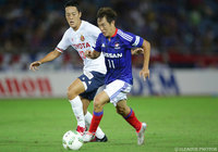 ドリブルでチャンスを創出した齋藤 学（横浜FM）【明治安田Ｊ１ 2nd 第6節 横浜FMvs名古屋】