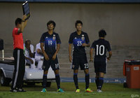 トレーニングパートナーの小川 航基（磐田）、冨安 健洋（福岡）も途中出場を果たした【国際親善試合 U-23ブラジルvsU-23日本】