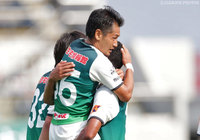 決勝点を挙げ、約2ヵ月ぶりのホーム白星をもたらした深井 正樹（相模原）【明治安田Ｊ３ 第19節 相模原vs福島】