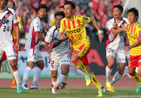 Ｊ２通算200試合出場を達成した石神 直哉（北九州）【明治安田Ｊ２ 第26節 北九州vs岡山】