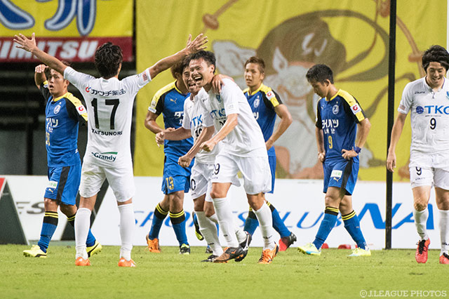 加入後初戦で値千金の劇的決勝点を決めた島川 俊郎（栃木）【明治安田Ｊ３ 第19節 大分vs栃木】