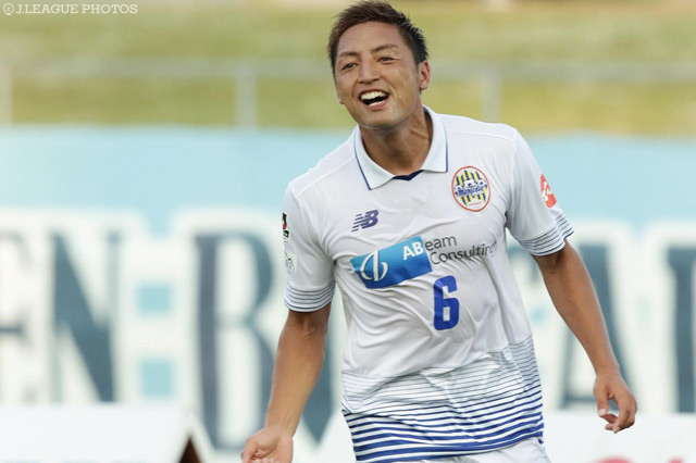 山田 拓巳の今季2ゴール目で先制した山形【明治安田Ｊ２ 第26節 讃岐vs山形】