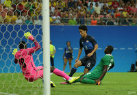 開始早々、こぼれ球に反応しゴールに迫る大島 僚太（川崎Ｆ）【リオ五輪 グループステージ 第1節 U-23ナイジェリアvsU-23日本】