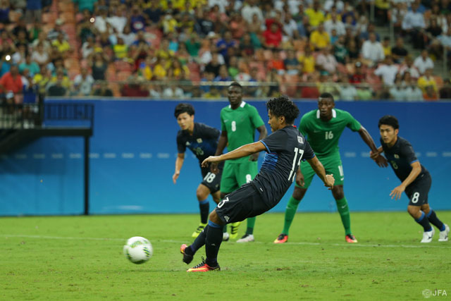 興梠 慎三（浦和）のPKで同点に追い付いた日本【リオ五輪 グループステージ 第1節 U-23ナイジェリアvsU-23日本】