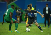 持ち前のドリブルで攻撃にアクセントをつけた中島 翔哉（FC東京）【リオ五輪 グループステージ 第1節 U-23ナイジェリアvsU-23日本】