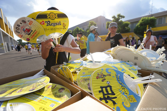 今日は団扇は必需品！【明治安田Ｊ１ 2nd 第7節 柏vs横浜FM】