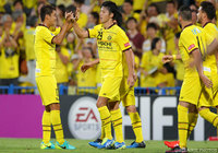 一時同点となるゴールを決めた中山 雄太（柏）【明治安田Ｊ１ 2nd 第7節 柏vs横浜FM】