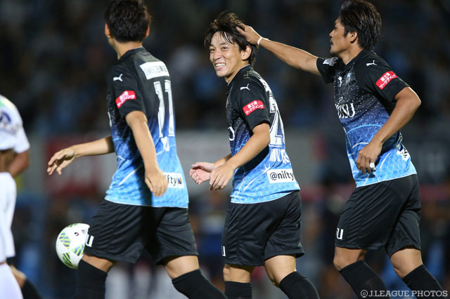 積極果敢なプレスでオウンゴールを誘発した三好 康児（川崎Ｆ）【明治安田Ｊ１ 2nd 第7節 川崎Ｆvs甲府】