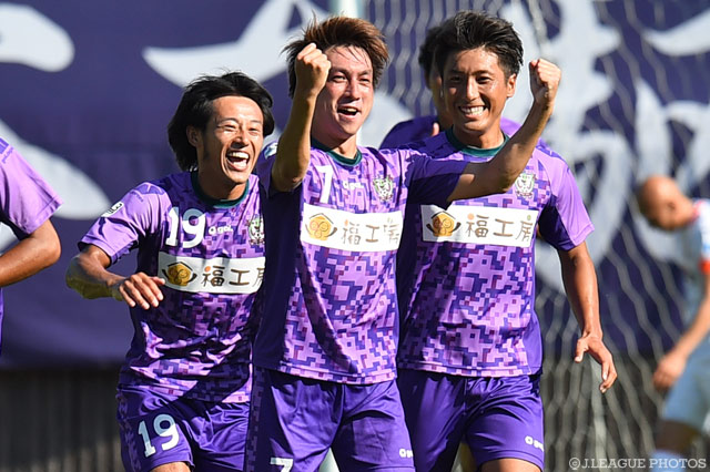 2度の同点弾で反撃の流れを作った枝本 雄一郎（藤枝）【明治安田Ｊ３ 第20節 藤枝vs長野】