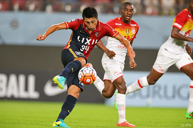 70分まで前線で奮闘した鈴木 優磨（鹿島）【スルガ銀行チャンピオンシップ2016 鹿島vsサンタフェ】