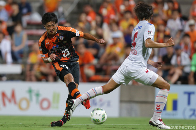 途中出場5分で先制点を決めた北川 航也（清水）【明治安田Ｊ２ 第28節 清水vs長崎】