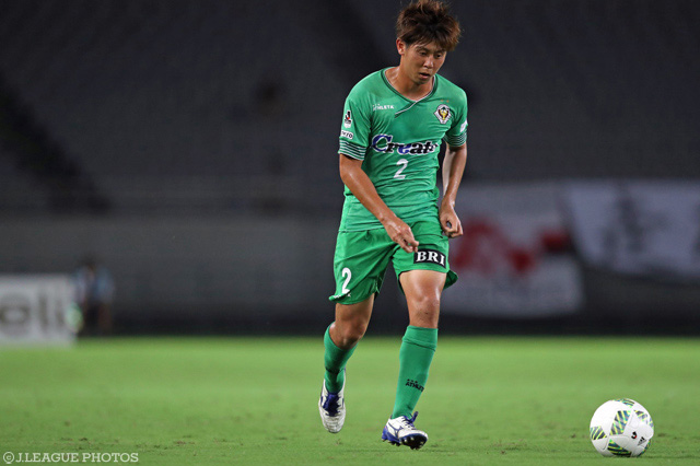 Ｊ２通算100試合出場を達成した安西 幸輝（東京Ｖ）【明治安田Ｊ２ 第28節 東京Ｖvs金沢】