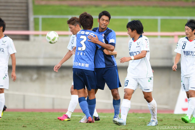 9分に苔口 卓也のゴールで先制した富山【明治安田Ｊ３ 第5節 富山vs鳥取】