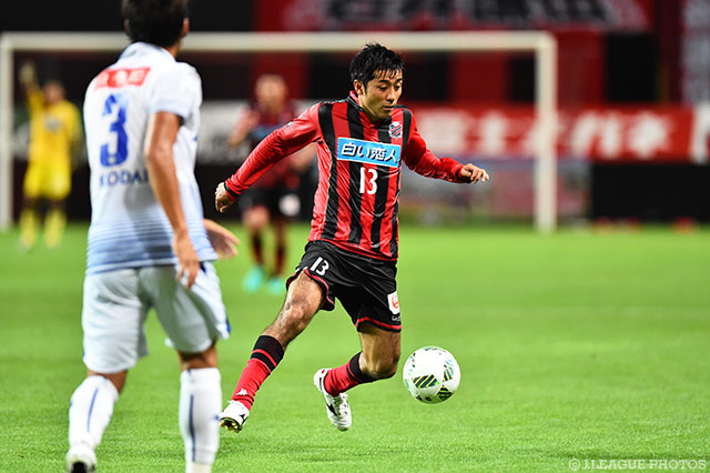 Ｊ２通算300試合出場を達成した内村 圭宏（札幌）【明治安田Ｊ２ 第29節 札幌vs山形】