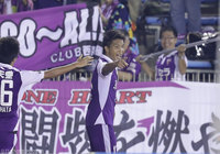 見事な反転から決勝ゴールを決めた有田 光希（京都）【明治安田Ｊ２ 第29節 京都vs町田】