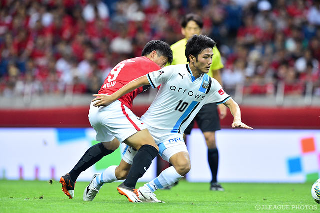 リオ五輪から一回り成長して戻って来た大島 僚太（川崎Ｆ）【明治安田Ｊ１ 2nd 第9節 浦和vs川崎Ｆ】