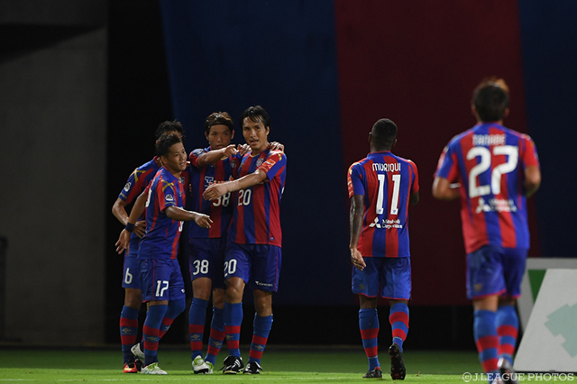 42分に見事なコンビネーションから先制ゴールを決めた東 慶悟（FC東京）【明治安田Ｊ１ 2nd 第9節 FC東京vs横浜FM】