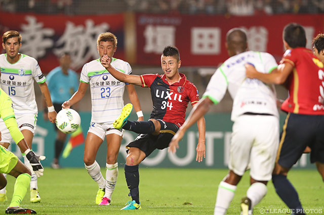 2試合連続の決勝点を決めた鈴木 優磨（鹿島）【明治安田Ｊ１ 2nd 第9節 鹿島vs湘南】