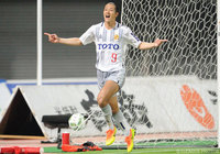 今季得点数を12に伸ばした原 一樹（北九州）【明治安田Ｊ２ 第30節 熊本vs北九州】