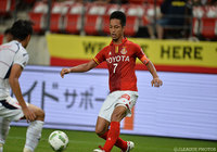 攻守に奮闘した田口 泰士（名古屋）【明治安田Ｊ１ 2nd 第10節 名古屋vsFC東京】