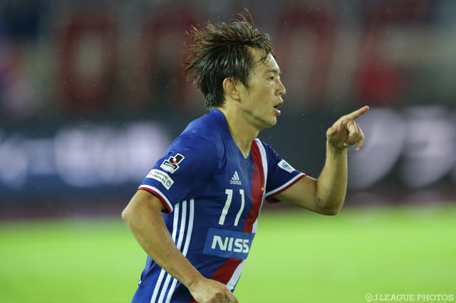 得意のドリブルから逆転ゴールを決めた齋藤 学（横浜FM）【明治安田Ｊ１ 2nd 第10節 横浜FMvs鹿島】
