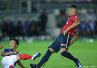 途中出場で同点ゴールを決めたファブリシオ（鹿島）【明治安田Ｊ１ 2nd 第10節 横浜FMvs鹿島】