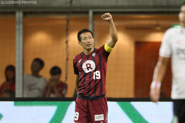 決勝点となる貴重な追加点を決めた渡邉 千真（神戸）【明治安田Ｊ１ 2nd 第10節 神戸vs浦和】
