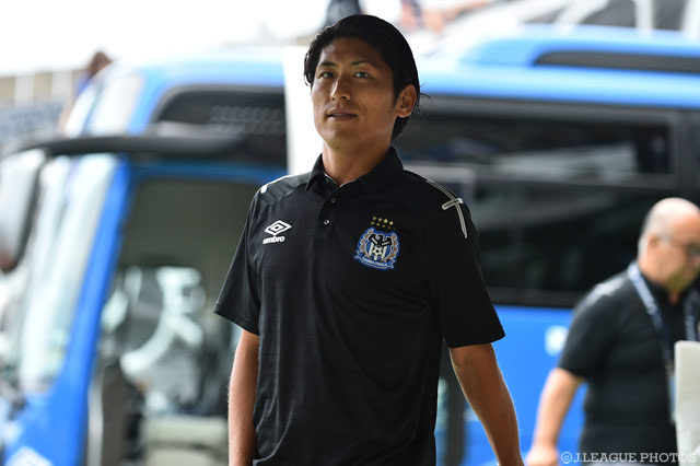 今日もスタメン入りを果たした丹羽 大輝（Ｇ大阪）【ＹＬＣ 準々決勝 第1戦 広島vsＧ大阪】