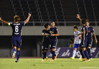 先制点を挙げた柴﨑 晃誠（広島）【ＹＬＣ 準々決勝 第1戦 広島vsＧ大阪】