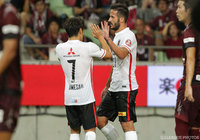 41分に勝ち越し点を決めたズラタン（浦和）【ＹＬＣ 準々決勝 第1戦 神戸vs浦和】