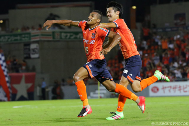 ホームで貴重な先制点を決めたマテウス（大宮）【ＹＬＣ 準々決勝 第1戦 大宮vs横浜FM】