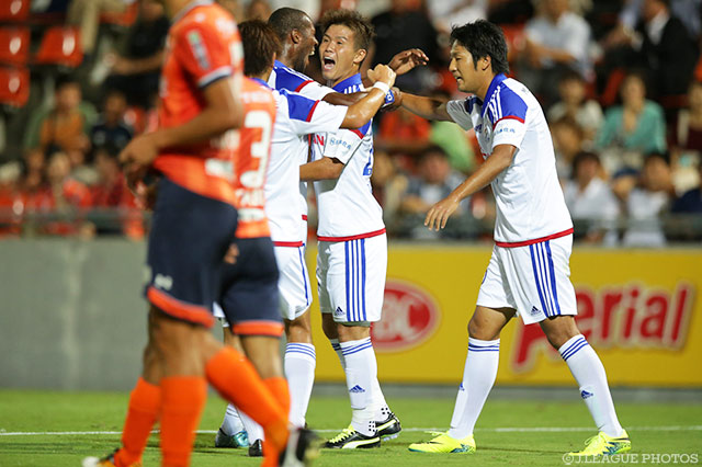 同点ゴールを鮮やかに突き刺した金井 貢史（横浜FM）【ＹＬＣ 準々決勝 第1戦 大宮vs横浜FM】