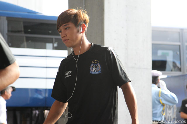 第1戦で貴重な同点弾を奪った呉屋 大翔（Ｇ大阪）【ＹＬＣ 準々決勝 第2戦 Ｇ大阪vs広島】