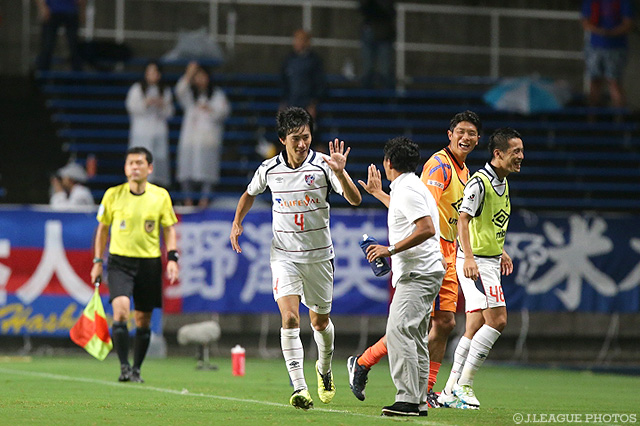 貴重な追加点を決めた高橋 秀人（FC東京）【ＹＬＣ 準々決勝 第2戦 福岡vsFC東京】