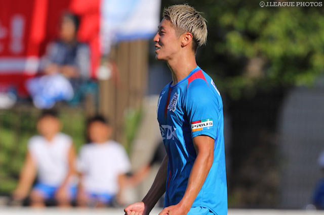 追加点で3連勝を大きく引き寄せた呉 大陸（秋田）【明治安田Ｊ３ 第21節 秋田vsYS横浜】