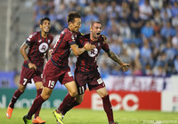 劇的決勝点を含む2得点でエースの本領を発揮したレアンドロ（神戸）【明治安田Ｊ１ 2nd 第11節 磐田vs神戸】