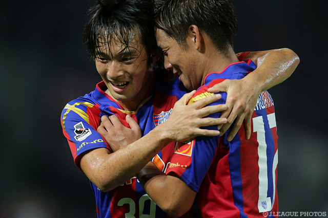 リーグ戦2試合連続となる先制ゴールを決めた中島 翔哉（FC東京）【明治安田Ｊ１ 2nd 第11節 FC東京vs湘南】