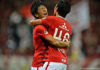 先制直後に追加点をあげた武藤 雄樹（浦和） 【明治安田Ｊ１ 2nd 第11節 浦和vs鳥栖】