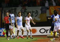 69分に決勝ヘッドを決めた江坂 任（大宮）【明治安田Ｊ１ 2nd 第11節 広島vs大宮】