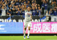 5分に田中 佑昌のゴールで幸先良く先制した甲府【明治安田Ｊ１ 2nd 第11節 Ｇ大阪vs甲府】