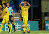 リーグ戦3試合連続ゴールを決めたディエゴ オリヴェイラ（柏）【明治安田Ｊ１ 2nd 第11節 柏vs鹿島】