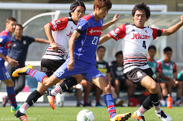 2試合連続で同点ゴールを決めた林 容平（Ｆ東23）【明治安田Ｊ３ 第21節 盛岡vsＦ東23】