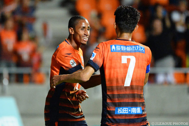 Ｊリーグ初得点を挙げ、ゴールラッシュを締め括ったコンハード（長野）【明治安田Ｊ３ 第21節 長野vsＧ大23】