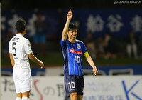 東京Ｖ守備陣のミスを突き同点ゴールを決めた船谷 圭祐（水戸）【明治安田Ｊ２ 第31節 水戸vs東京Ｖ】