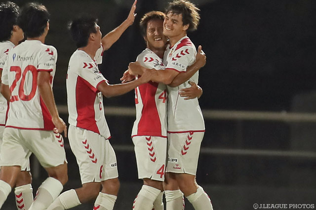 殊勲の2得点で8試合ぶりの白星をもたらした樋口 寛規（福島）【明治安田Ｊ３ 第21節 琉球vs福島】