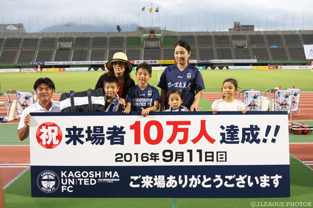 クラブとして一つの大きな節目、鹿児島は見事勝利で飾った。【明治安田Ｊ３ 第21節 鹿児島vs鳥取】